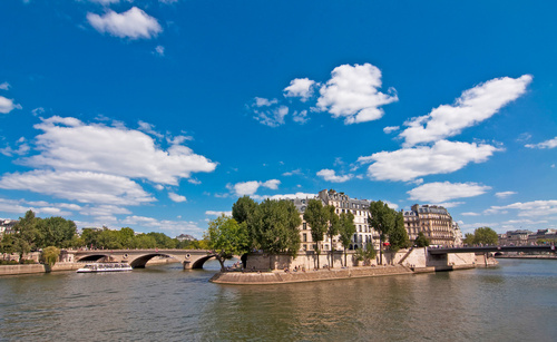 Île Saint-Louis em Paris